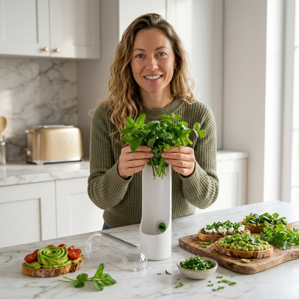 Aroméa - Fini les herbes fanées au fond du frigo